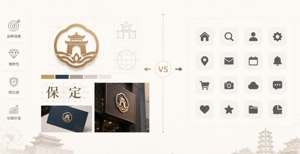 保定LOGO设计和普通图标设计有什么区别